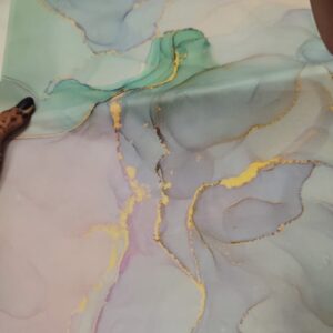 Multicolor Fridge Mat 4 Pcs