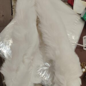 White Color Soft Stuff Kids Muffler