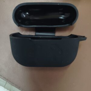 Black Color Earbuds Case