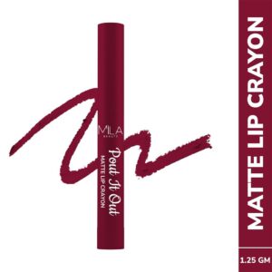 Mila Beaute Pout It Out Matte Lip Crayon Lipstick 1Point25Gm