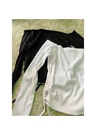 Lovely Pico Top Full Sleeve Combo White Colour Size M