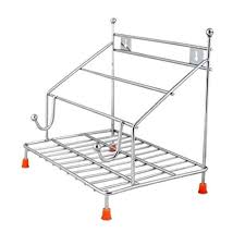 Wall Mounted And Free Standing Stainless Steel Chakla Belan Tawa Stand