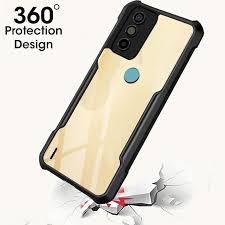 Tecno Spark 6 Go Traspat And Black Phone Cover