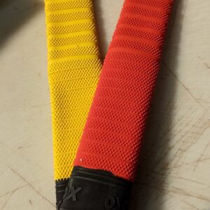 Plastic Cricket Bat Grip Cover Red And Yellow Pack Of 2