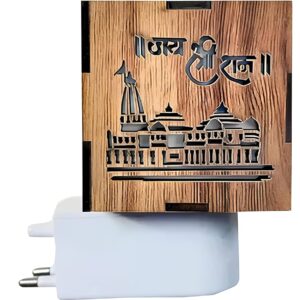 Jai Shree Ram Kapoor Dani Electrical Camphor Diffuser Glass With Onoff Switch