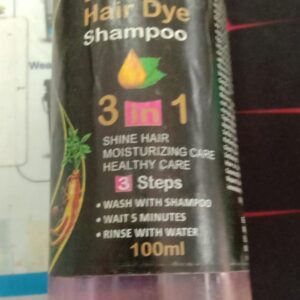 3 In 1 Black Hair Dye Shampoo 100Ml