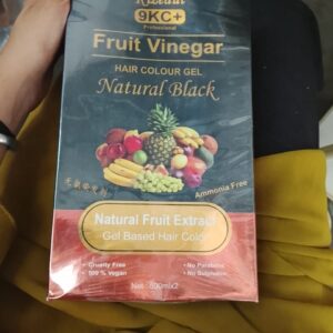 Kamill Kizeaut 9Kc Fruit Vinegar Hair Colour Gel In Natural Black 500Ml