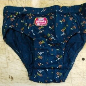 Women Blue Printed Colour Panties Size 80