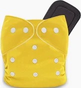 Baby Cloth Diapers Yellow Colour