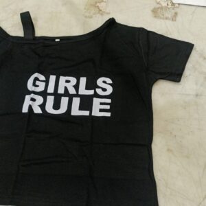 Women Top Black Colour Size M