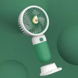 Fan Handheld Fan Green White