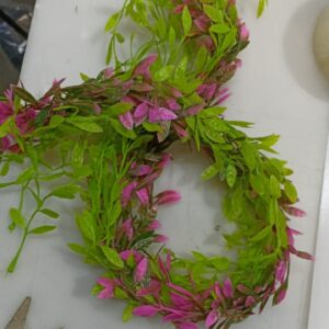 Artificial Sea Green Wall Hanging Leaves Pack Of 12