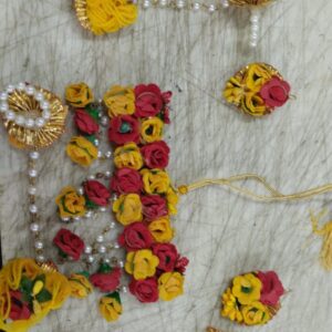 Multi Color Flower Jewelry Set