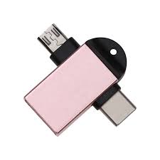 Aluminum Alloy 2 In 1 Otg Adapter Usb 3 Point 0