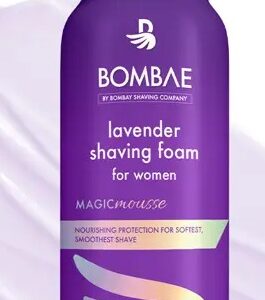 Bombae Lavender Shaving Foam Women Painless Hair 100G