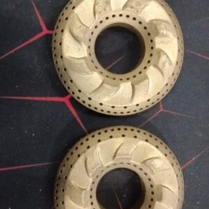 Original Brass Burner Cap 68Mm Small 78 Mm Big Pack Of 2 Pcs