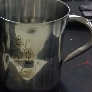 Stainless Steel Stainless Steel Tea Coffee Milk 100Ml Cup Steel Cup Silver Cup Set Of 4