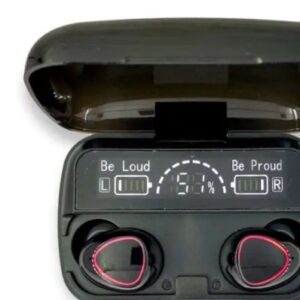 M10 V5 Point 3 Bt Wireless Bluetooth Earbuds Headset Wireless Bluetooth Headset Black