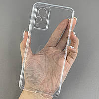 Vivo Y21 Back Cover Transparent Colour