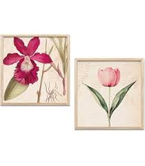 Wall Lane Botanical Wall Art Painting Set Of 2