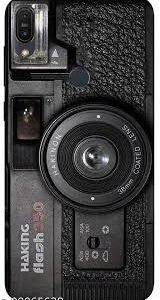 Big Fame Soft Printed Mobile Back Cover Asus Zenfone Max Pro M1 Black Printed