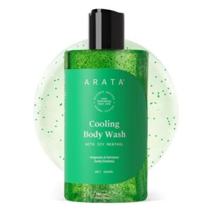 Arata Cooling Body Wash With Menthol Glycerine 300Ml