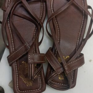Denill Women Slipper Brown Colour Size 38