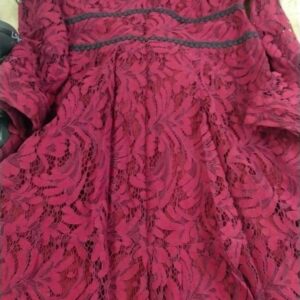 Women Meroon Colour Dresses Size S