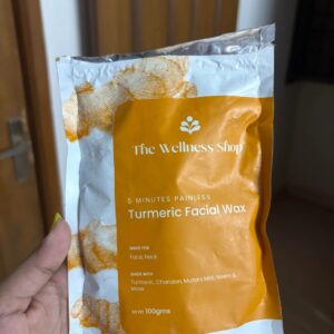 The Wellness Shop Turmeric Facial Wax 100 Gm