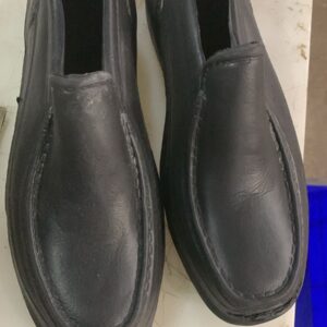 Rubber Black Colour Shoes For Men Size 6