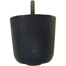 Black Color Plastic Sofa Legs Set Of 6