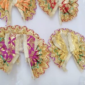 Multicolor Laddu Gopal Dress Set Of 4