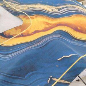 Multicolor L Shape Corner Mat For Kitchen