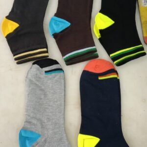 Men Checkered Ankle Length Multicolour Pack Of 5