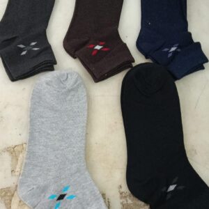 Men Checkered Ankle Length Multicolour Pack Of 5