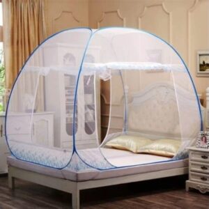 White Polyester Mosquito Bed Net For Home