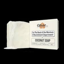 Ghar Soap I Am The Head Of The Moisture And Nourishing Coconut Soap 50G