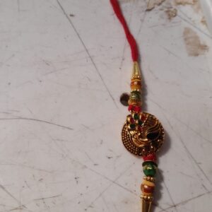 Gold Plated Rakhi For Brother