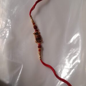 Gold Plated Rakhi For Brother