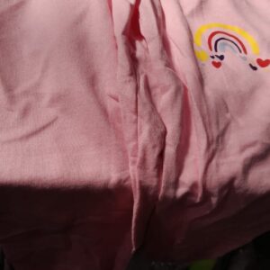 5 To 6 Yrs Girls Track Pant Pink