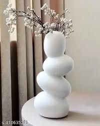 White Space Living Handcrafted Pebble Vase