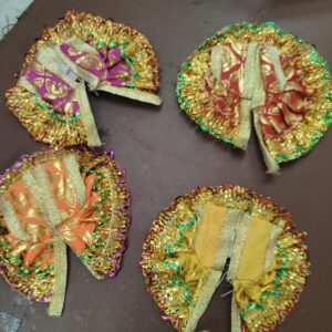 Multicolor Laddu Gopal Dress Size 2 Pack Of 4