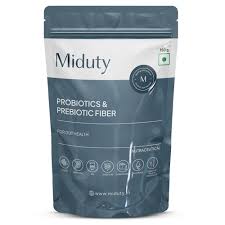 Miduty Probiotics Prebiotic Powder For Gut Health Patented Lacto Bacillus Coagulans Constipation Help 150 Grams