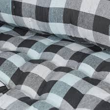 Single Bed Cotton Filled Mattress Gadda Soft Blue Colour