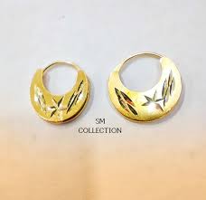 Latest Gold Bali Nattiyan Design For Men 1Pair