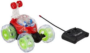 Marvel Rc Rechargeable Stunt Car Spider Man Red