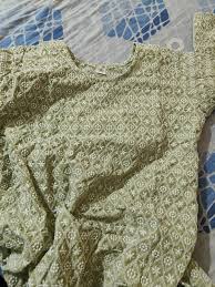 Pure Cotton Green Printed Kurti For Women Size Xxl