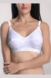 Wire Free Shaper Bra For Women White Size 32C