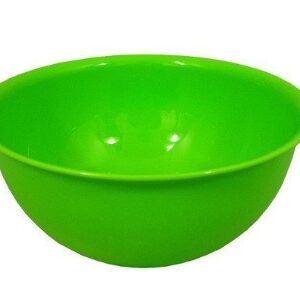 Lightweight Unbreakable Strong Green Round Plastic Soup Bowl 1Pc