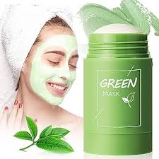 Green Tea Mask Stick Deep Cleansing Face Mask For Hydrated And Clear Skin 40Gm